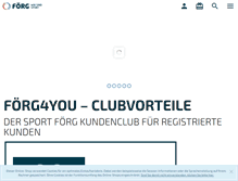 Tablet Screenshot of foerg.de